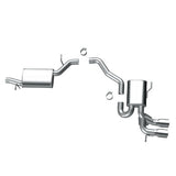 MagnaFlow cat-back exhaust system for 2006-2009 Audi stainless steel polished 16717