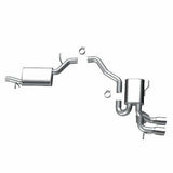 MagnaFlow cat-back exhaust system for 2006-2009 Audi stainless steel polished 16717