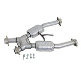 Fits 1994-1995 Mustang GT 2.5 Short Mid X Pipe W/Catalytic Converters-1672