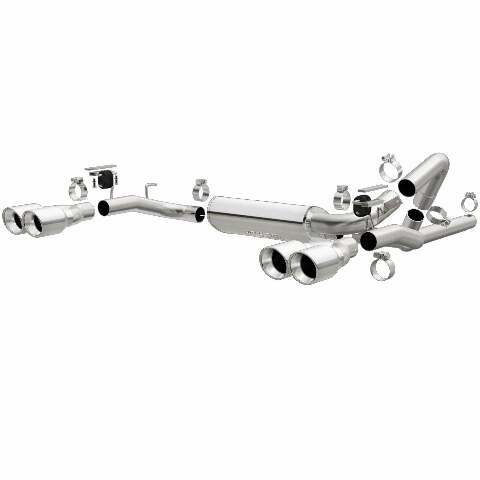 MagnaFlow cat-back exhaust system for 1998-2002 Chevy Camaro polished 16723