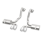 MagnaFlow axle-back exhaust system for 1997-2004 Chevy Corvette stainless steel polished 16732
