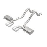 MagnaFlow axle-back exhaust system for 1997-2004 Chevy Corvette stainless steel polished 16732