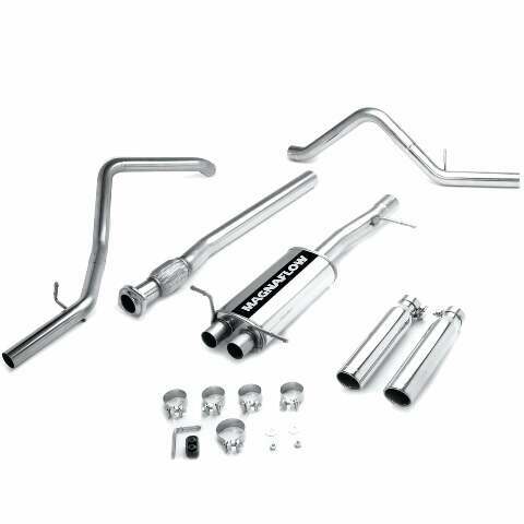 MagnaFlow cat-back exhaust system for 2007-2008 Chevy Silverado 1500 polished 16741