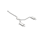 MagnaFlow cat-back exhaust system for 2005-2009 Subaru stainless steel polished 16747