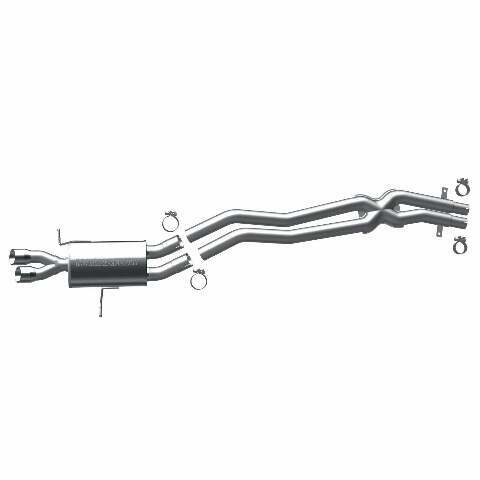 MagnaFlow cat-back exhaust system for 2001-2005 BMW stainless steel polished 16748