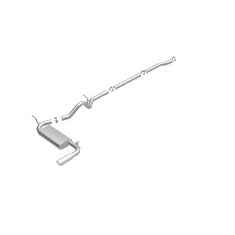 MagnaFlow cat-back exhaust system for 2007-2011 Jeep Wrangler stainless steel polished 16751