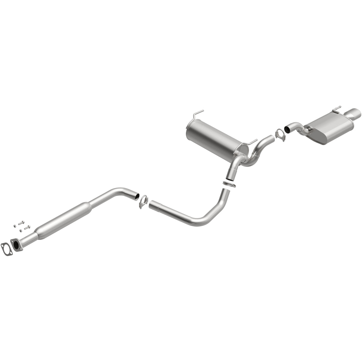 2012-2017 Buick Verano Direct-Fit Replacement Exhaust System 106-0844 aluminized steel