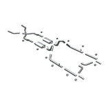 MagnaFlow exhaust system for 1955-1957 Chevy stainless steel polished 16792