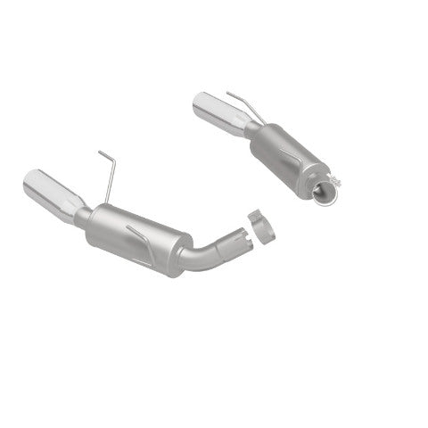 MagnaFlow axle-back exhaust system for 2007-2009 Ford Mustang stainless steel polished 16793
