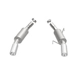MagnaFlow axle-back exhaust system for 2007-2009 Ford Mustang stainless steel polished 16793
