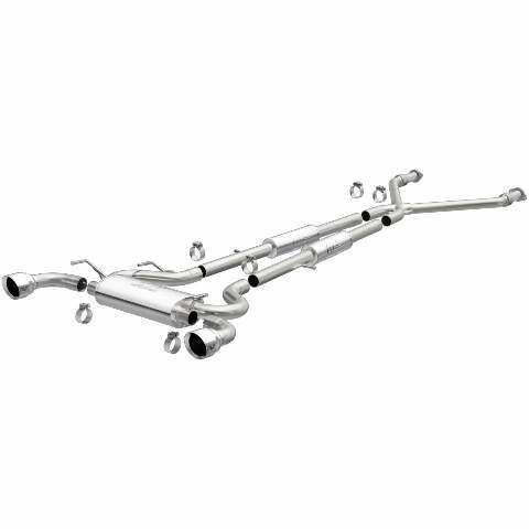 MagnaFlow cat-back exhaust system for 2008-2013 Infiniti G37 polished 16820