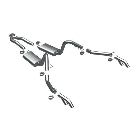 MagnaFlow cat-back exhaust system for 1975-1981 Pontiac stainless steel polished 16830