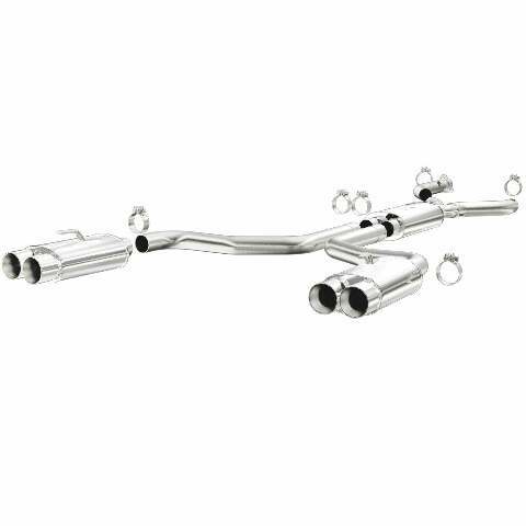 MagnaFlow cat-back exhaust system for 1992-1996 Chevy Corvette stainless steel polished 16837