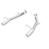 MagnaFlow axle-back exhaust system for 2005-2009 Ford Mustang stainless steel polished 16843