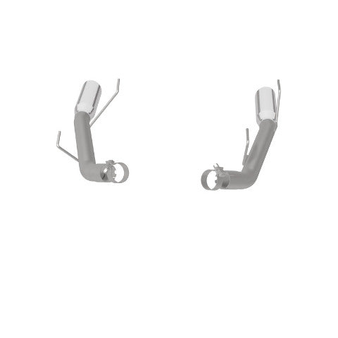 MagnaFlow axle-back exhaust system for 2005-2009 Ford Mustang stainless steel polished 16843