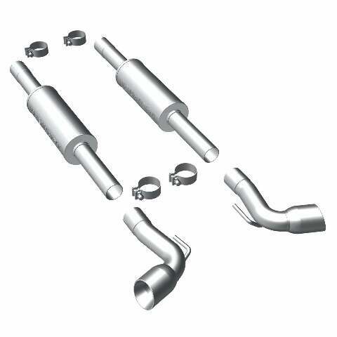 MagnaFlow cat-back exhaust system for 2003-2010 Dodge stainless steel polished 16863