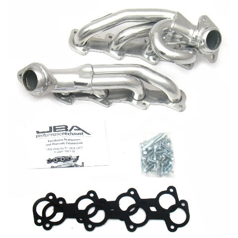 JBA Exhaust Headers for Ford F-150 4.6L V8 for 2004-2008 Stainless Coated - 1687SJS
