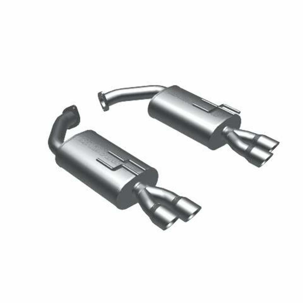 MagnaFlow axle-back exhaust system for 2008-2009 Pontiac stainless steel polished 16883