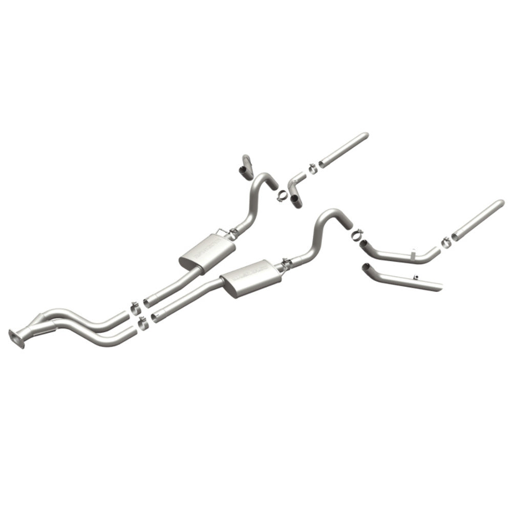 MagnaFlow cat-back exhaust system for 1984-1987 Buick stainless steel polished 16884