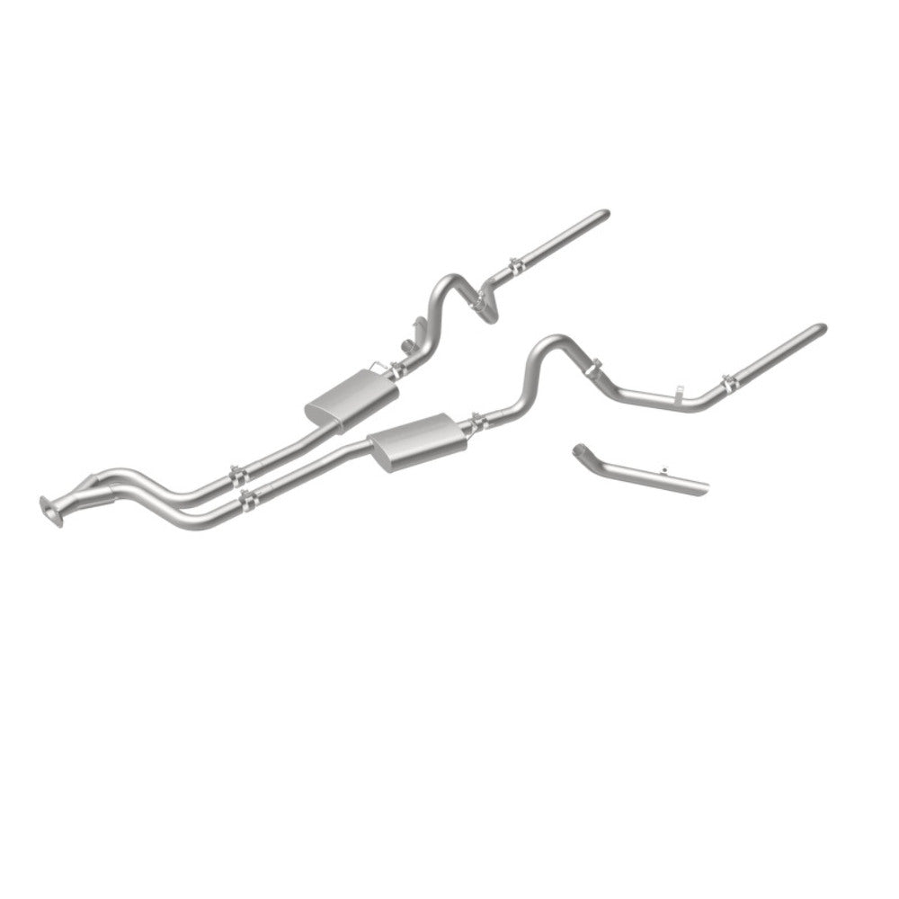 MagnaFlow cat-back exhaust system for 1984-1987 Buick stainless steel polished 16884