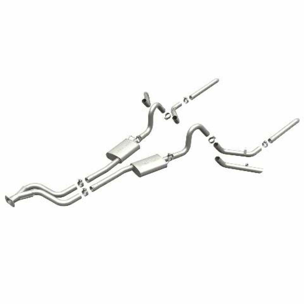 MagnaFlow cat-back exhaust system for 1984-1987 Buick stainless steel polished 16884