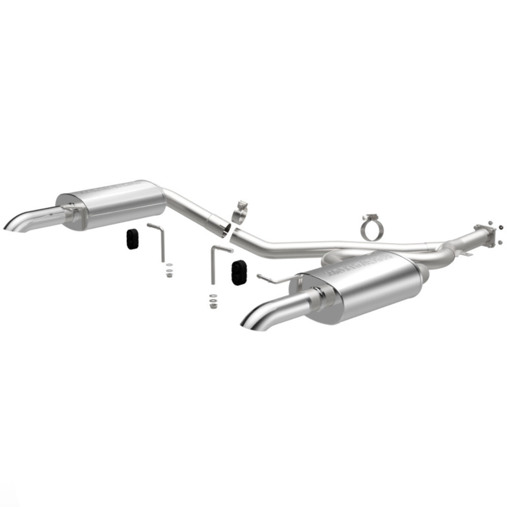 MagnaFlow cat-back exhaust system for 1980-1981 Chevy Corvette stainless steel polished 16889