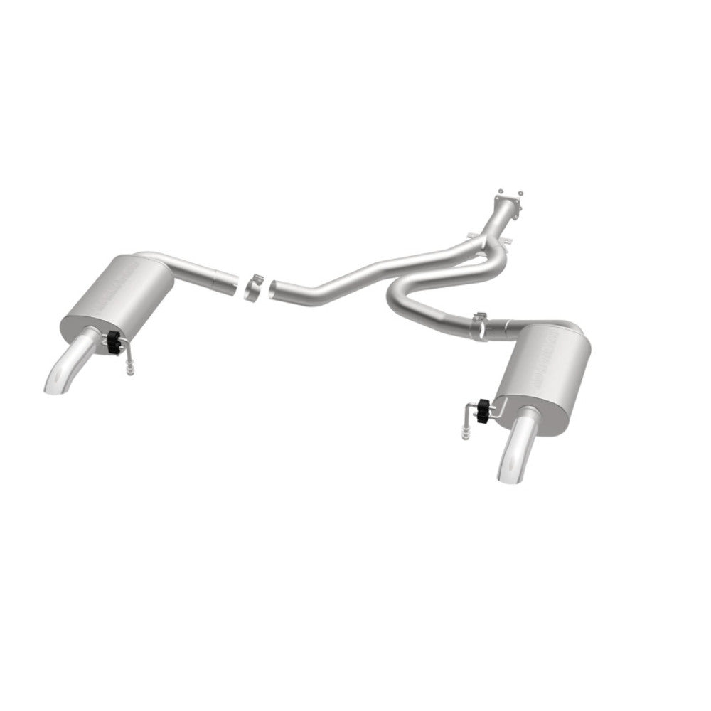 MagnaFlow cat-back exhaust system for 1980-1981 Chevy Corvette stainless steel polished 16889