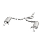 MagnaFlow cat-back exhaust system for 1980-1981 Chevy Corvette stainless steel polished 16889