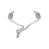 MagnaFlow cat-back exhaust system for 1980-1981 Chevy Corvette stainless steel polished 16889