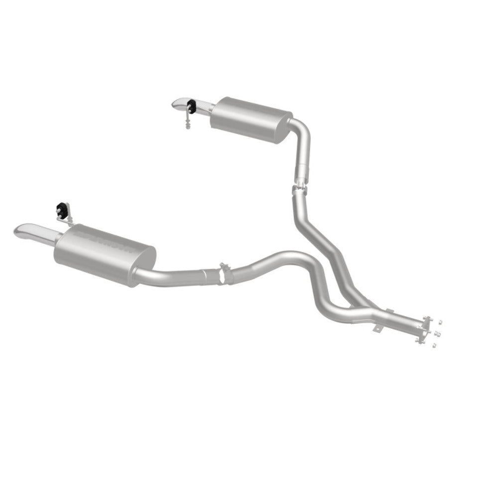 MagnaFlow cat-back exhaust system for 1980-1981 Chevy Corvette stainless steel polished 16889