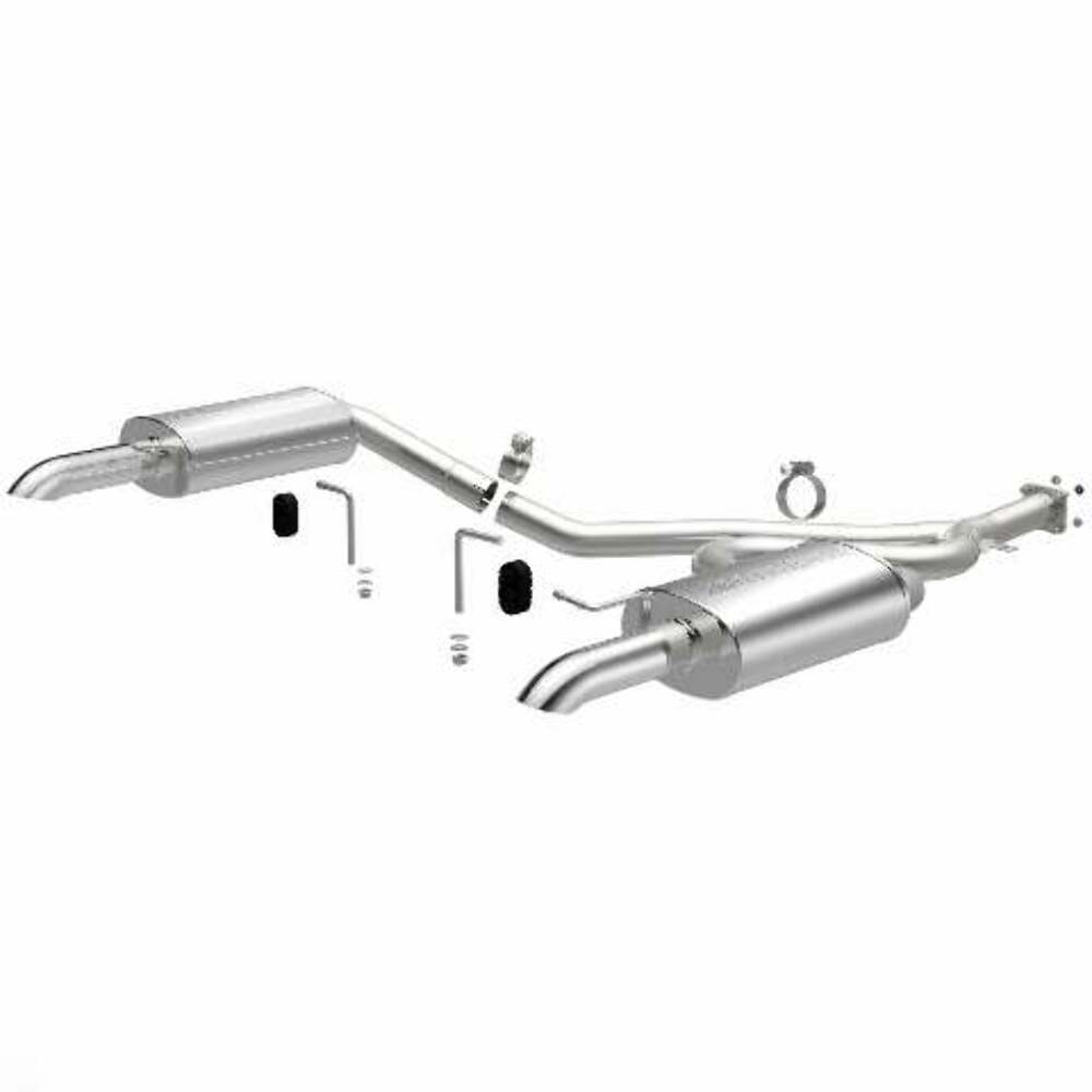 MagnaFlow cat-back exhaust system for 1980-1981 Chevy Corvette stainless steel polished 16889