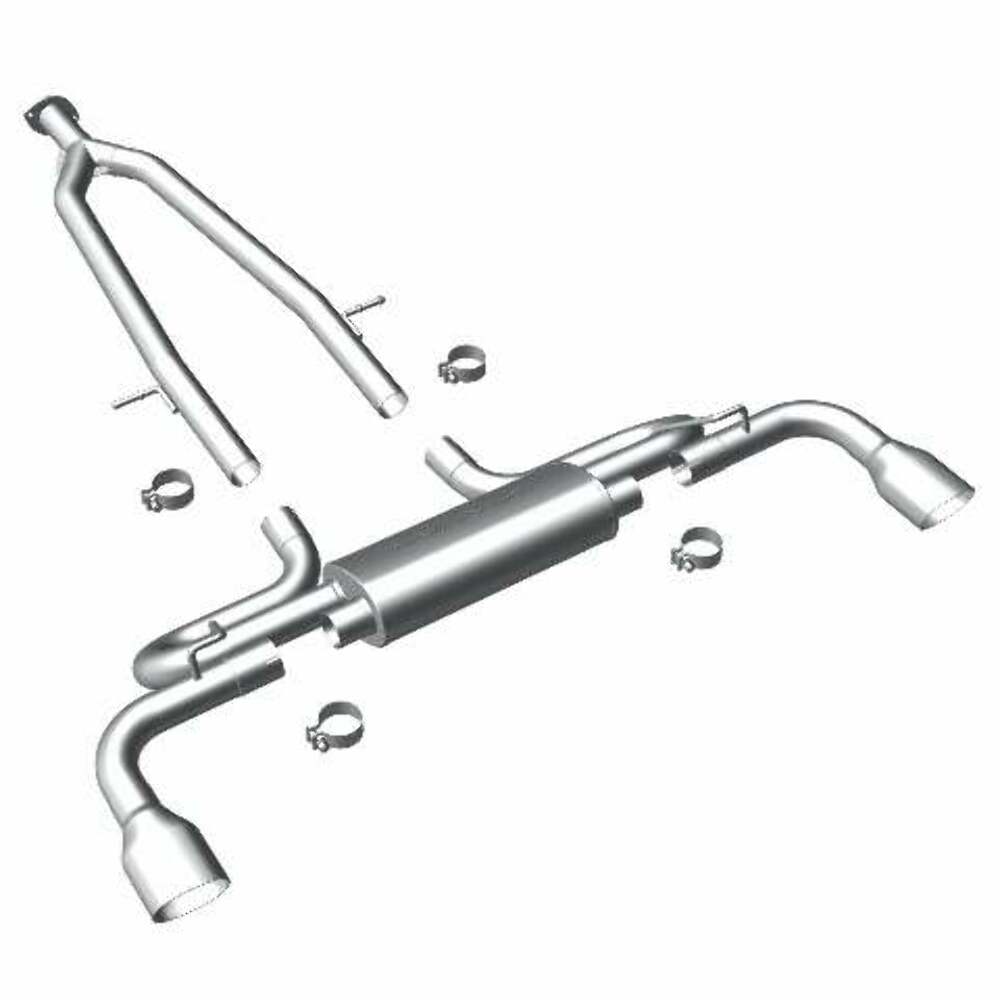 MagnaFlow cat-back exhaust system for 2002-2008 Lexus stainless steel polished 16917