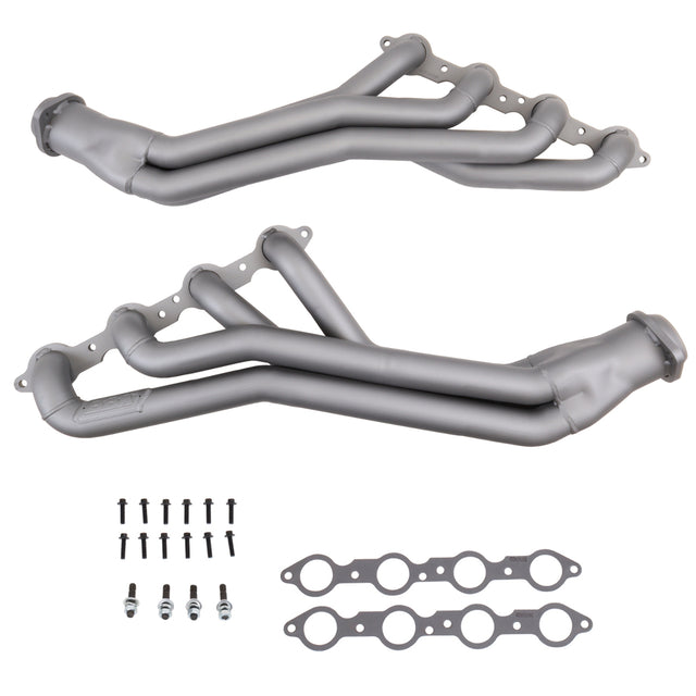 Fits 1998-2002 GM LS1 F Body 1-3/4 Long Tube Headers (Titanium Ceramic)-1694 for 1998-2002 Chevy Camaro chrome