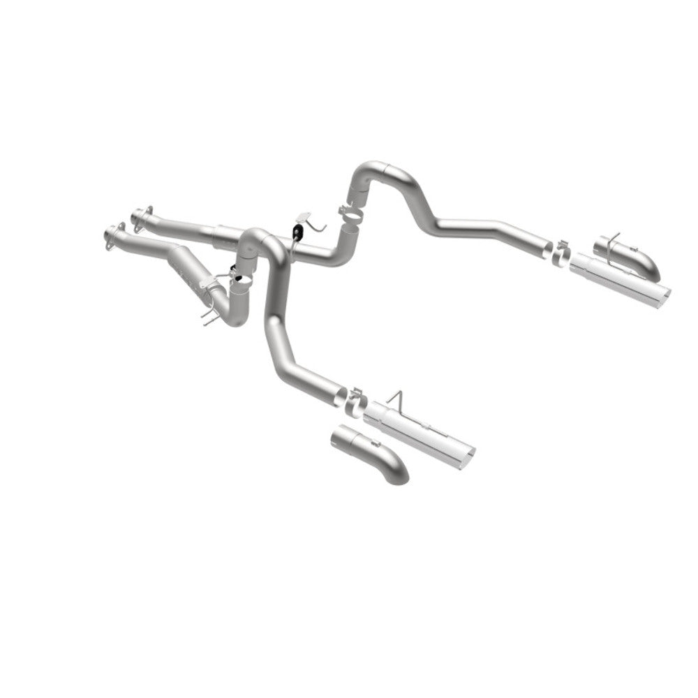 MagnaFlow cat-back exhaust system for 1987-1992 Ford Mustang stainless steel polished 16996