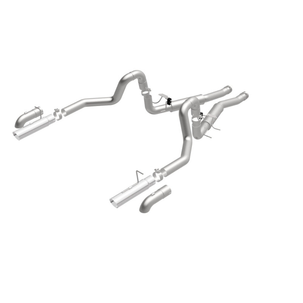 MagnaFlow cat-back exhaust system for 1987-1992 Ford Mustang stainless steel polished 16996