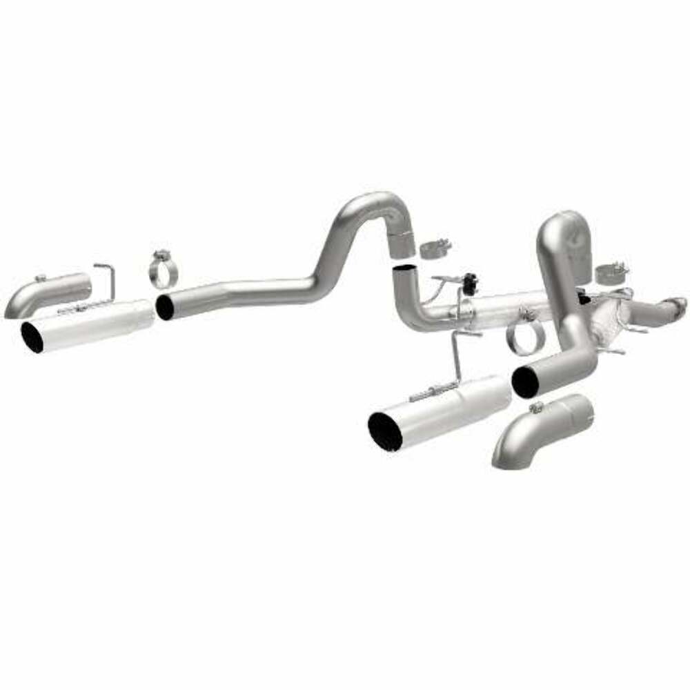 MagnaFlow cat-back exhaust system for 1987-1992 Ford Mustang stainless steel polished 16996