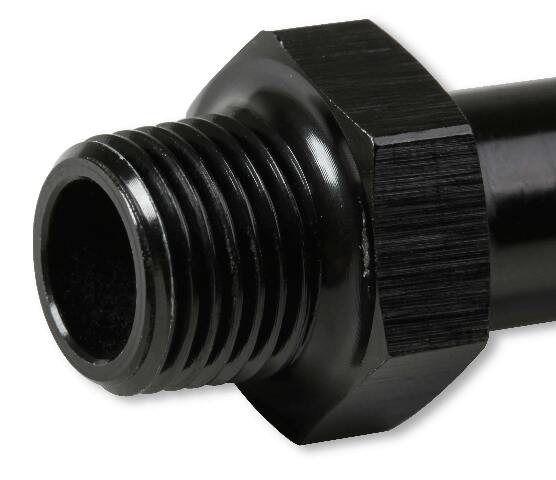 NOS OE fuel line adapter - fits 3/8 fuel rail black 17015NOS