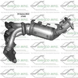 2003-2008 Mazda 6 Catalytic Converter 17102