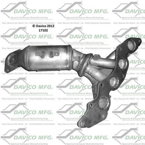 2003-2008 Mazda 6 Catalytic Converter 17102