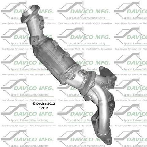 2003-2008 Mazda 6 Catalytic Converter 17102