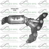 2003-2008 Mazda 6 Catalytic Converter 17102