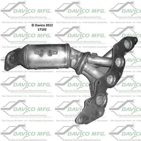 2003-2008 Mazda 6 Catalytic Converter 17102