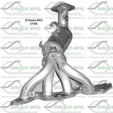 2003-2008 Mazda 6 Catalytic Converter 17102