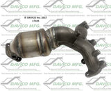 2001-2006 Hyundai Santa Fe Catalytic Converter 17105
