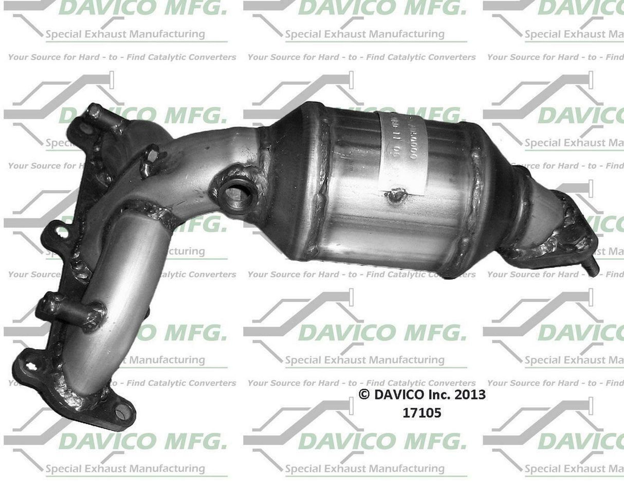 2001-2006 Hyundai Santa Fe Catalytic Converter 17105