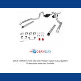American Thunder Exhaust System for El Camino