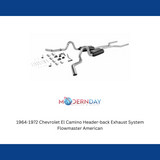 Exhaust system for 1964-1969 Chevy El Exhaust stainless steel