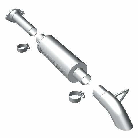 MagnaFlow cat-back exhaust system for 2004-2006 Jeep Wrangler stainless steel 17121
