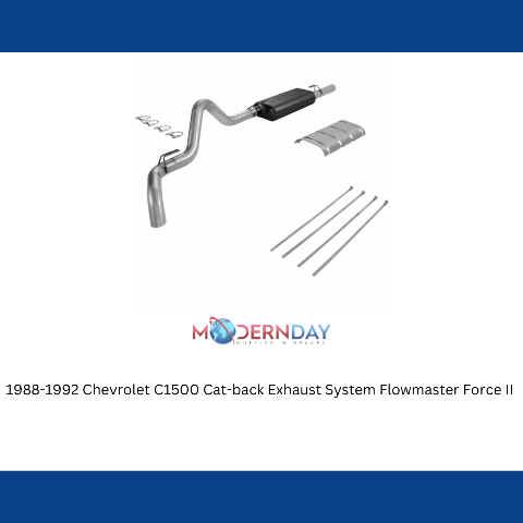 1988-1992 Chevrolet C1500 Cat-back Exhaust System Flowmaster Force II 17125