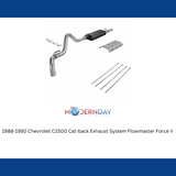 1988-1992 Chevrolet C1500 Cat-back Exhaust System Flowmaster Force II 17125